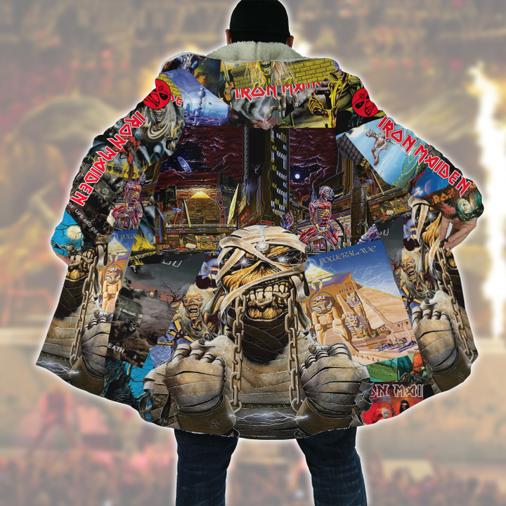 Limited Edition IRM Tattoo Fleece Hooded Coat IRMTFHC161212