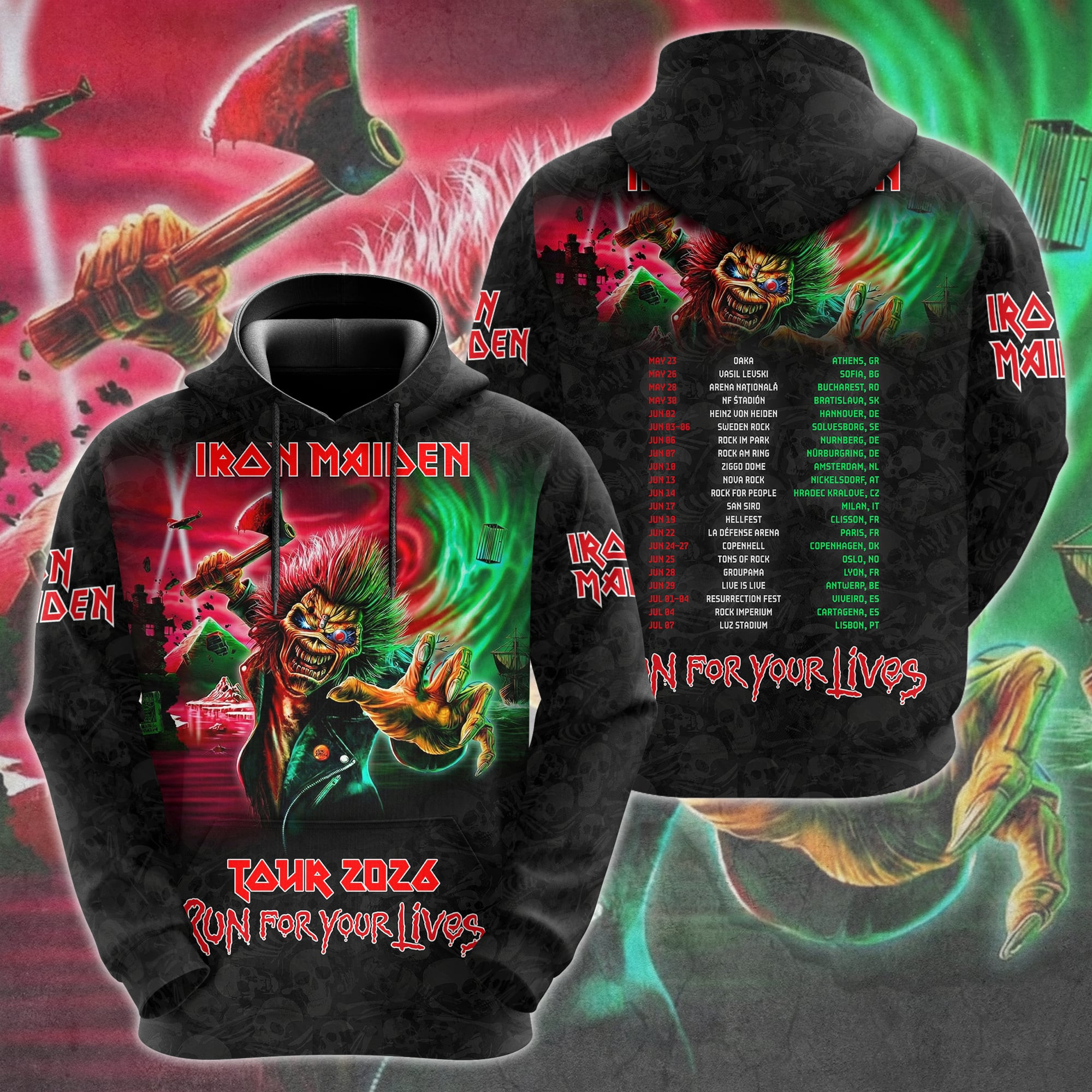 IRM 3D Hoodie ARTS19770