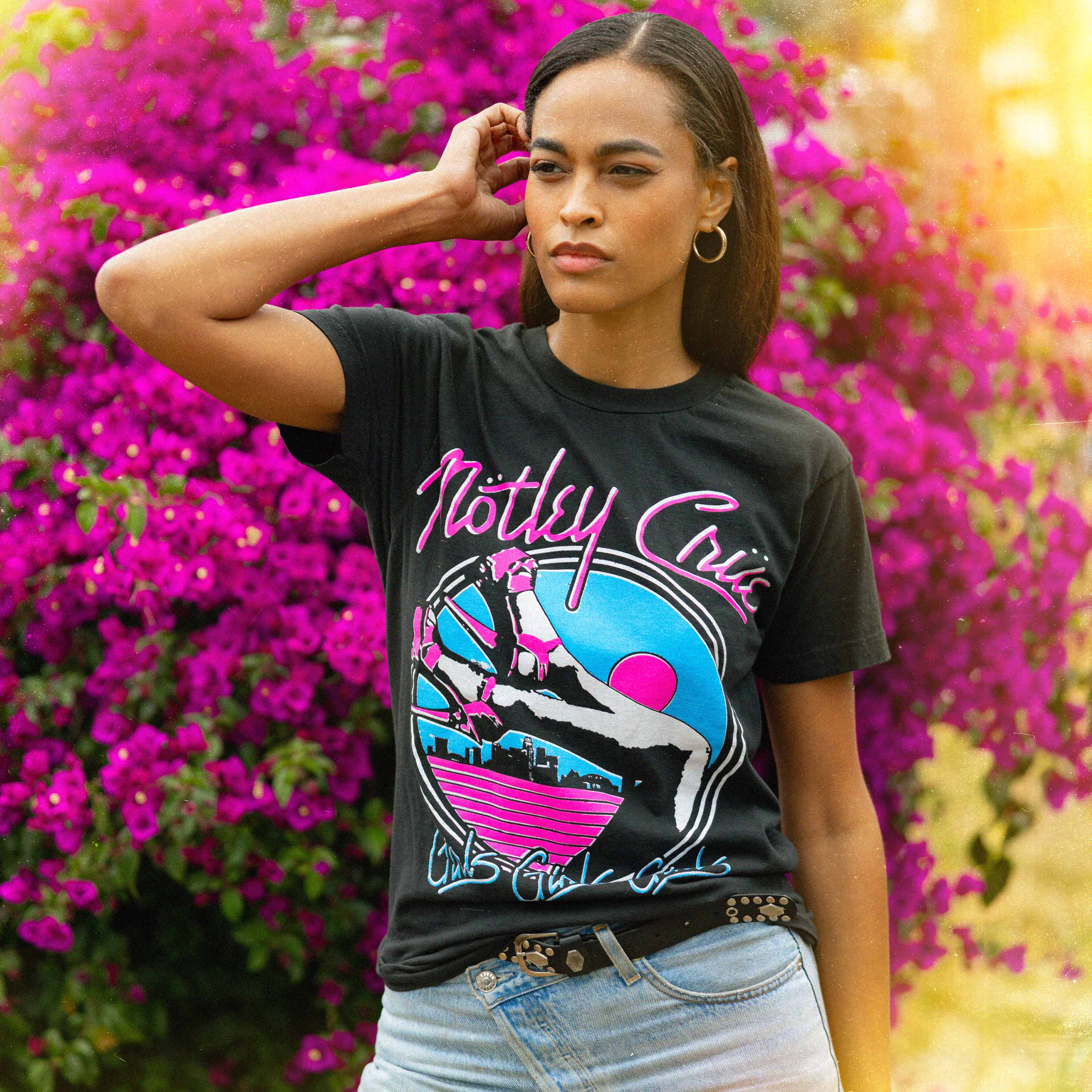 Motley Crue Heels Mens T Shirt Black