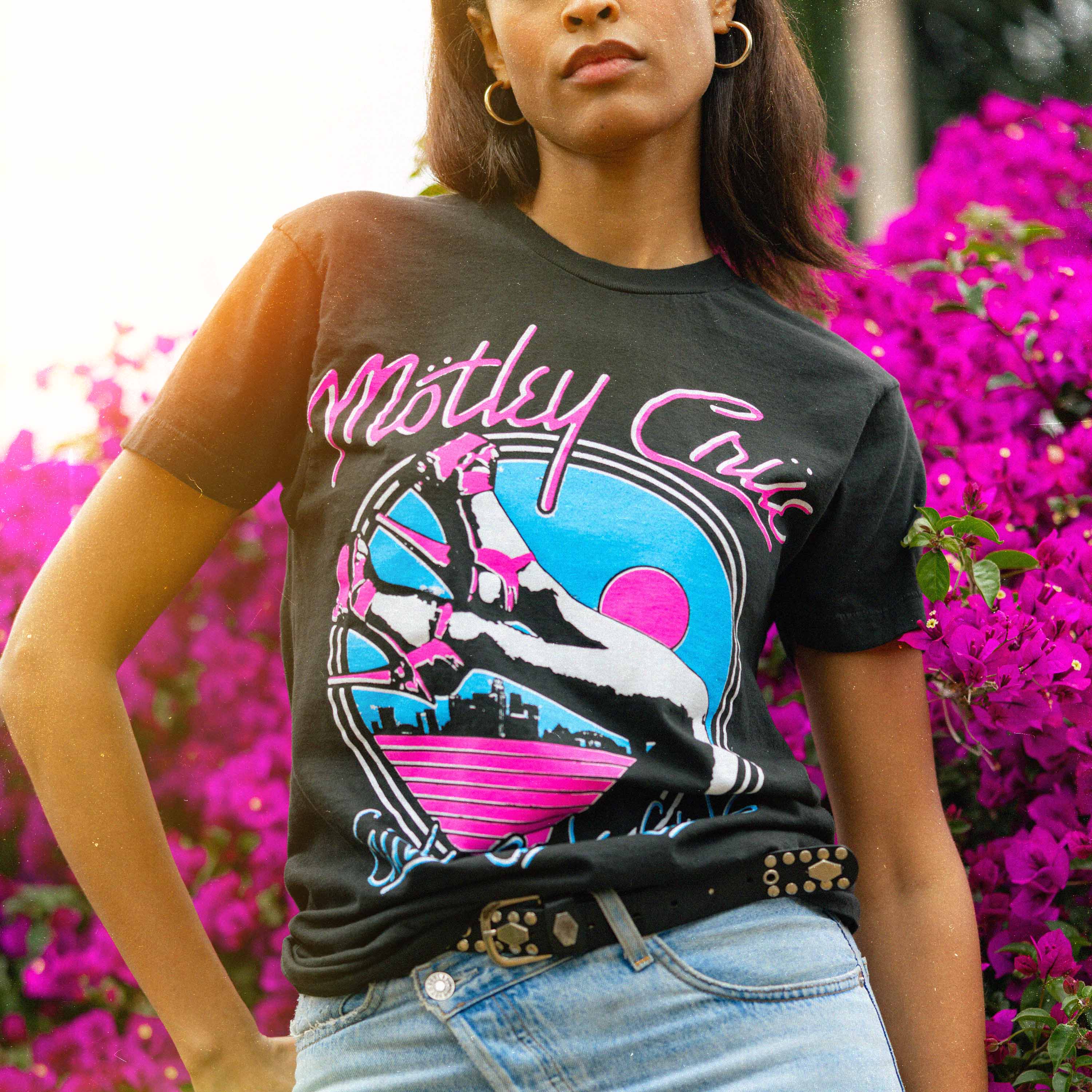 Motley Crue Heels Mens T Shirt Black