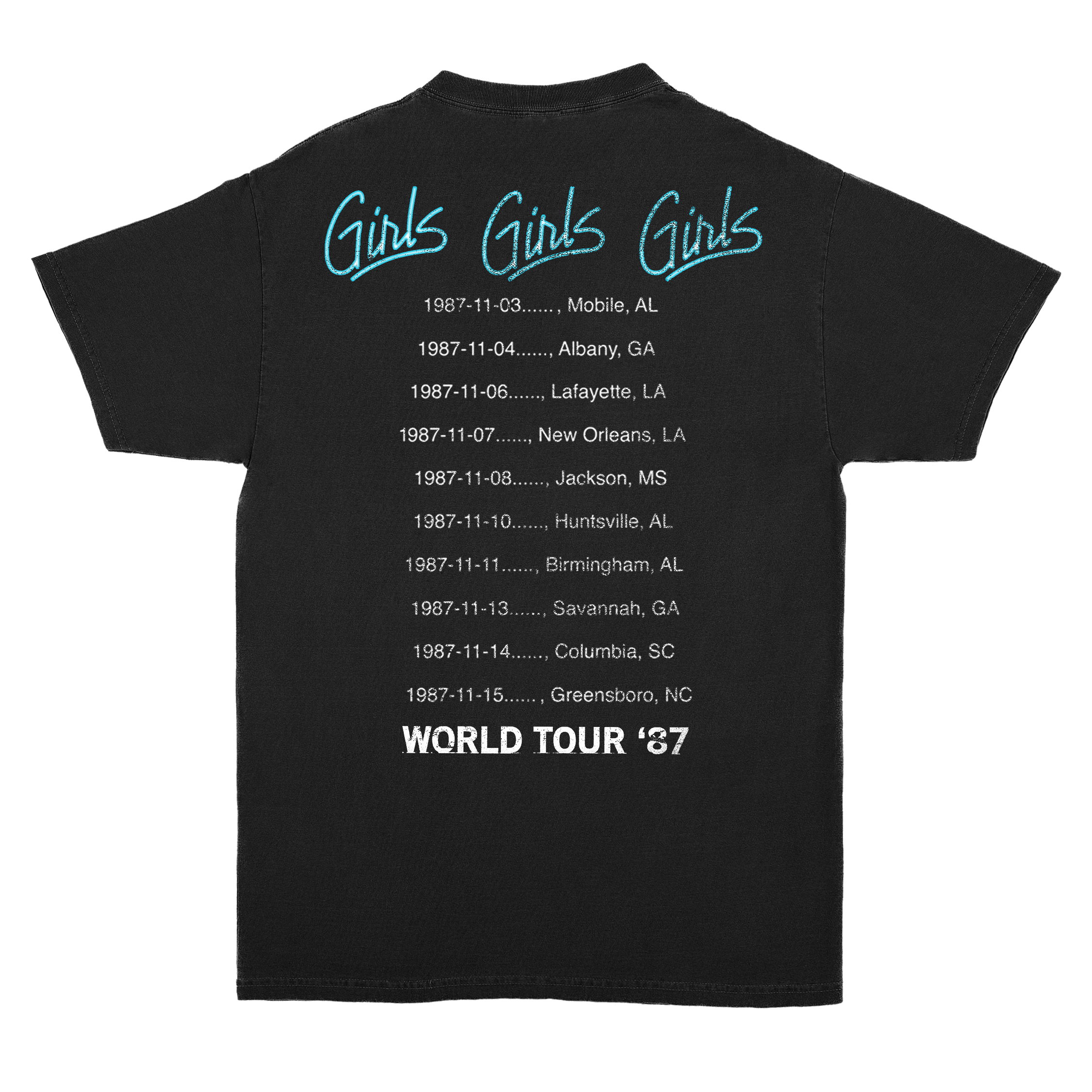 Motley Crue Heels Mens T Shirt Black