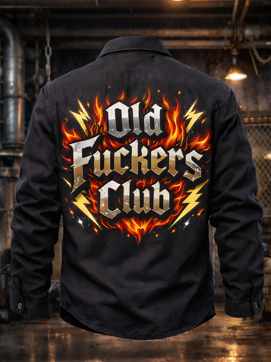 Men's Old Fuckers Club Shirts