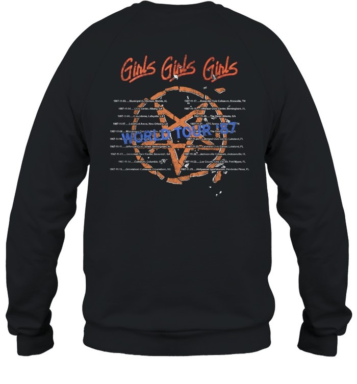 Motley Crue World Tour '87-Sweatshirt