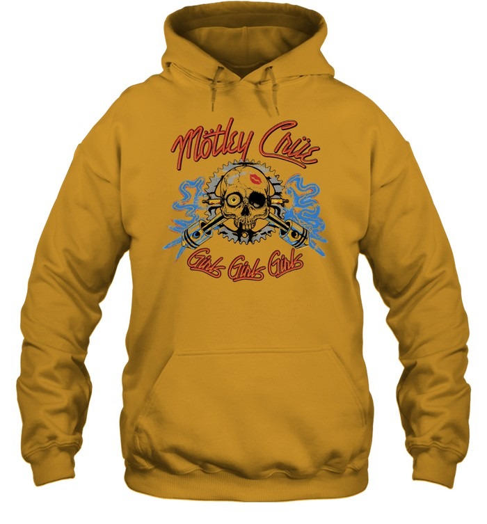 Motley Crue Vintage Spark Plug-Hoodie