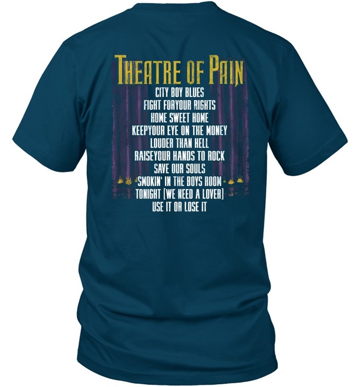 Motley Crue Theatre of Pain-Unisex T-Shirt