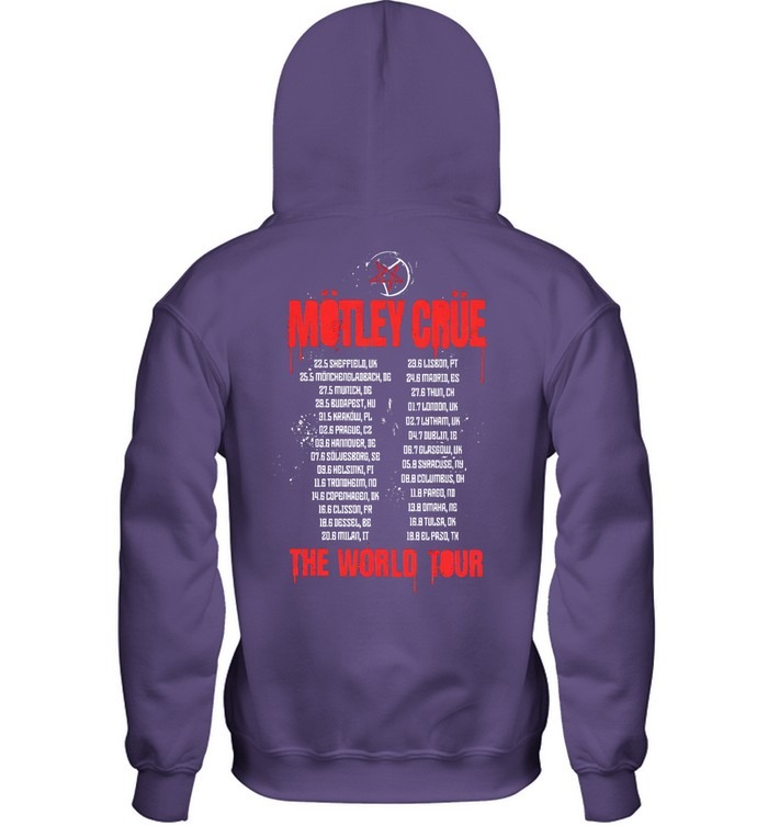 Motley Crue, 1-Youth Hoodie