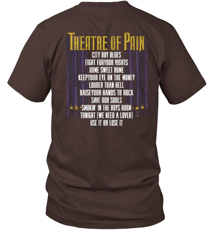 Motley Crue Theatre of Pain-Unisex T-Shirt