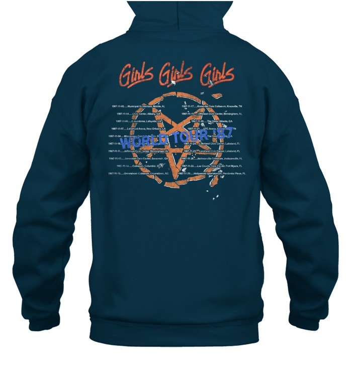 Motley Crue World Tour '87-Hoodie