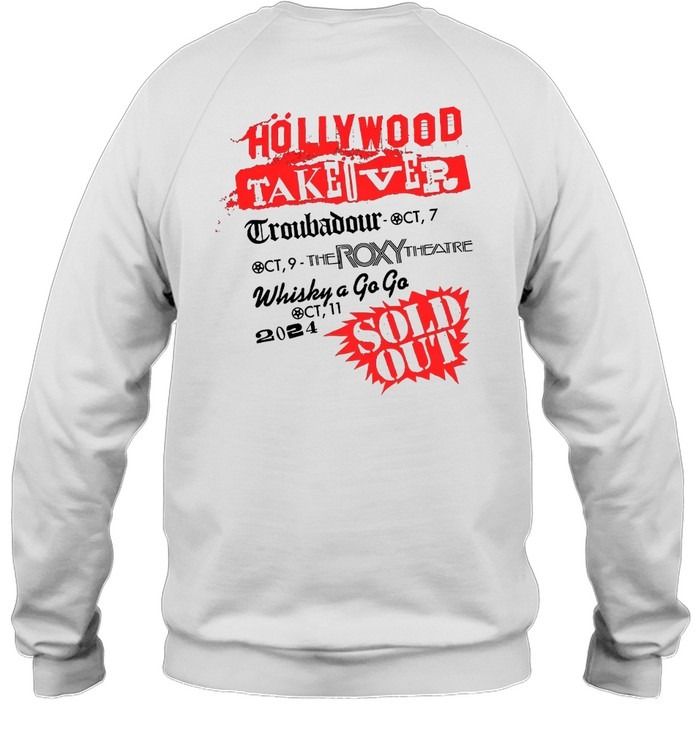 Motley Crue Höllywood Takeöver -Sweatshirt
