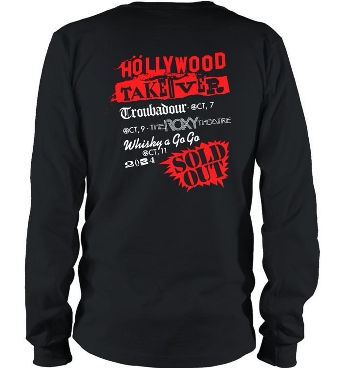 Motley Crue Höllywood Takeöver-Long Sleeve Tee