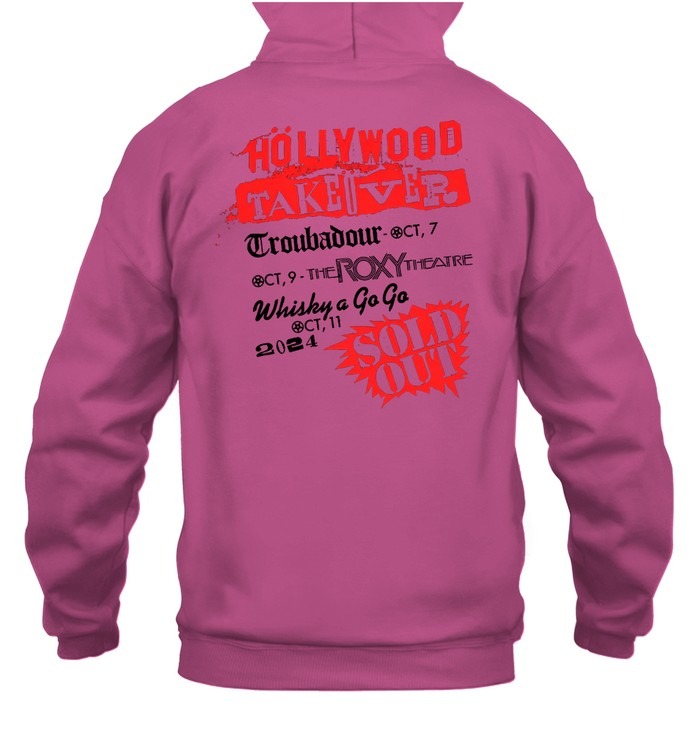 Motley Crue Höllywood Takeöver -Hoodie