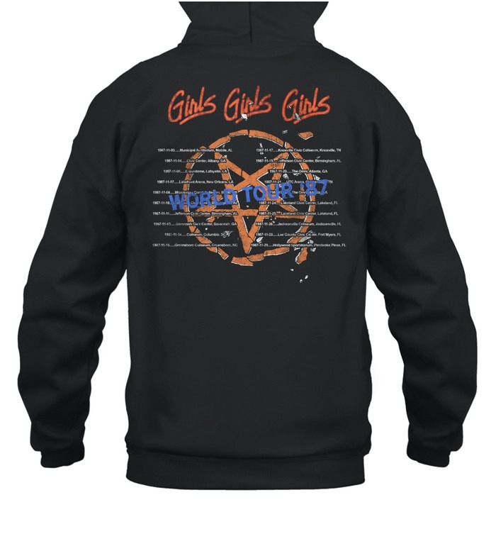 Motley Crue World Tour '87-Hoodie
