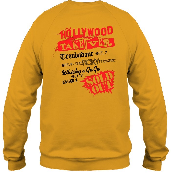 Motley Crue Höllywood Takeöver -Sweatshirt