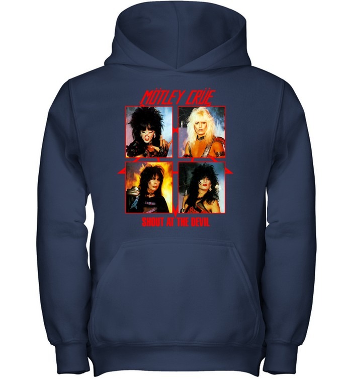 Mötley Crüe BK (17)-Youth Hoodie