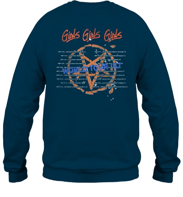 Motley Crue World Tour '87-Sweatshirt