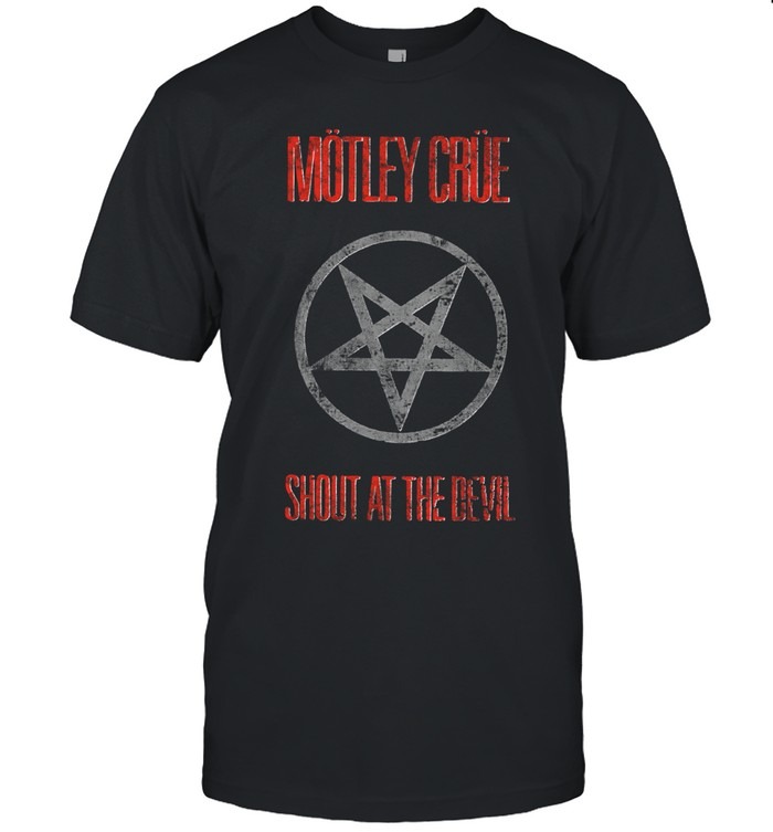 Motley Crue Shout At The Devil Tracklist-Unisex T-Shirt