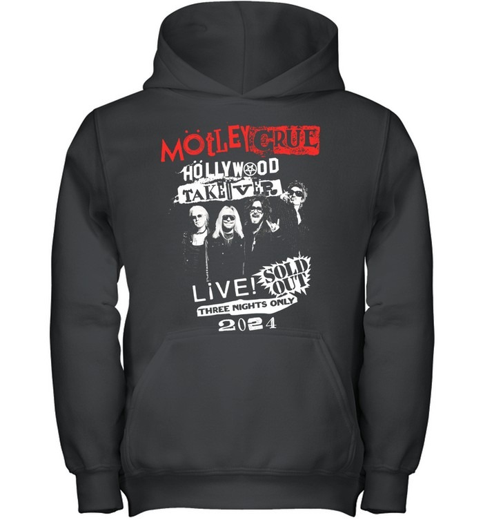 Motley Crue Höllywood Takeöver-Youth Hoodie