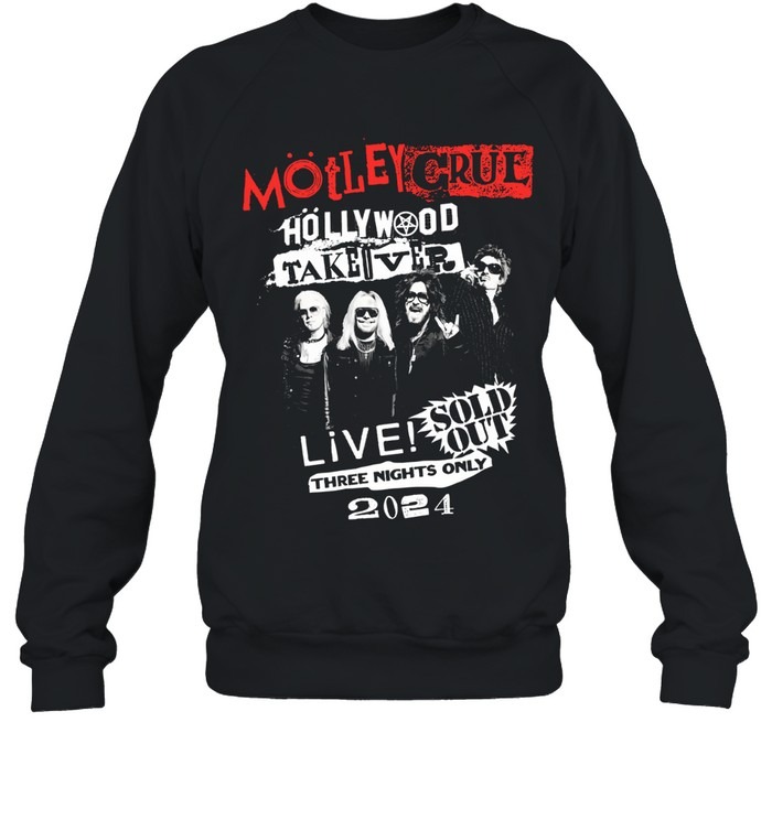 Motley Crue Höllywood Takeöver-Sweatshirt