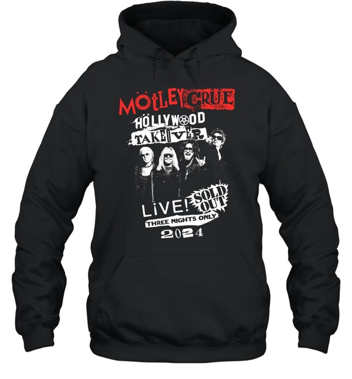 Motley Crue Höllywood Takeöver-Hoodie