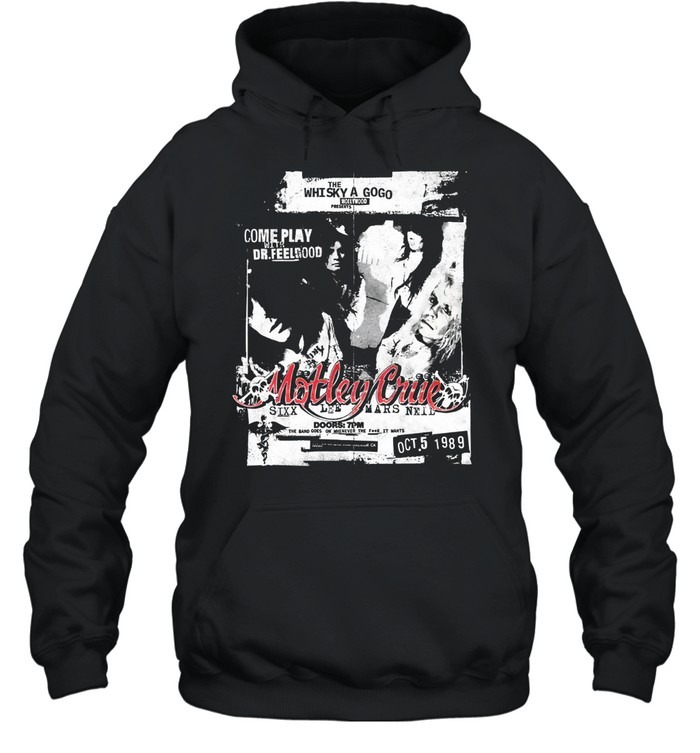 Motley Crue Whisky Handbill-Hoodie