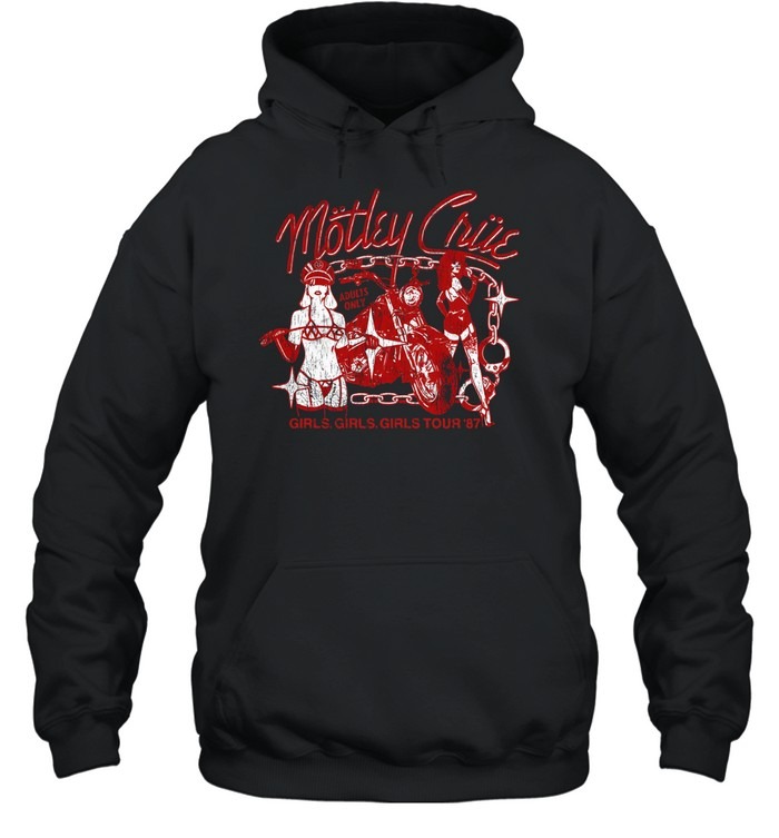 Motley Crue Girls Tour 87-Hoodie