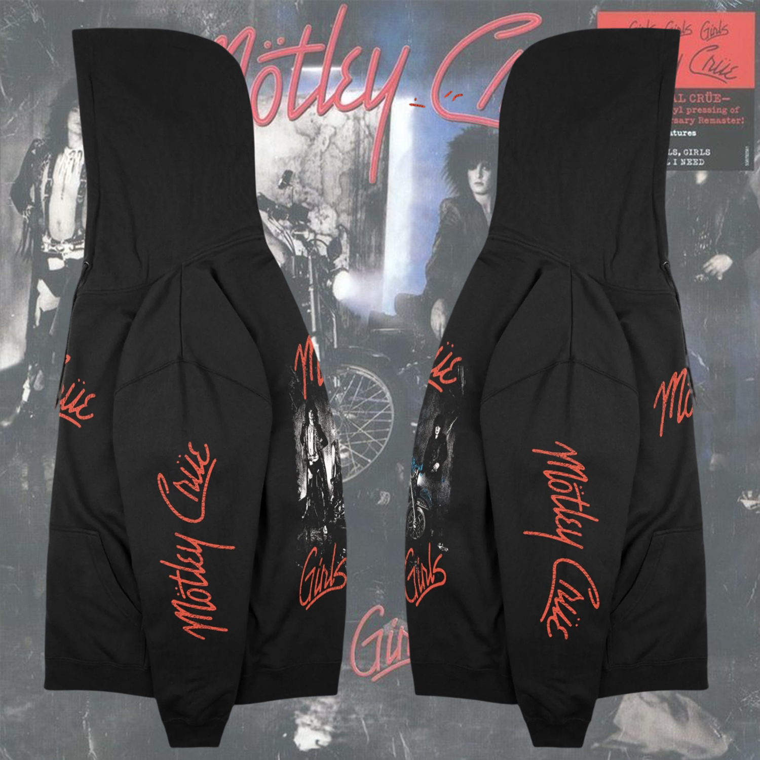 Motley Crue - Girls, Girls, Girls - Pullover Hoodie