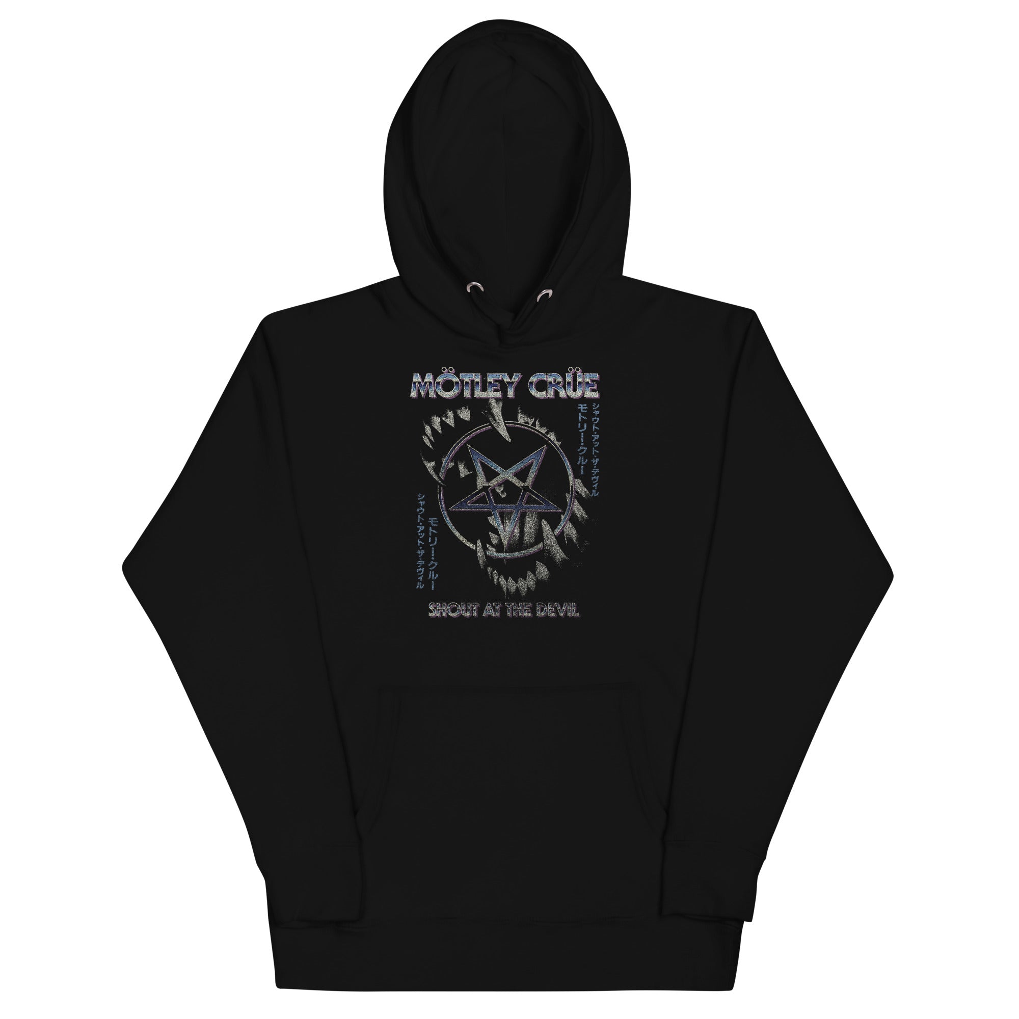 Motley Crue Pentagram Mens  Hoodie Black