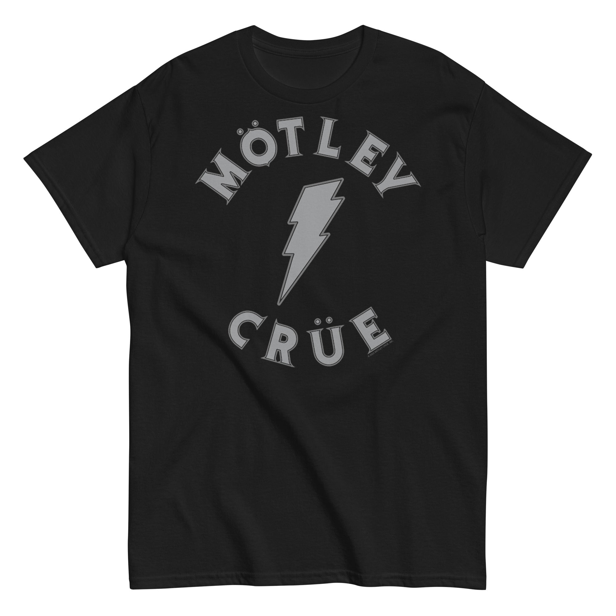 Motley Crue Core Logo  Mens T Shirt Black
