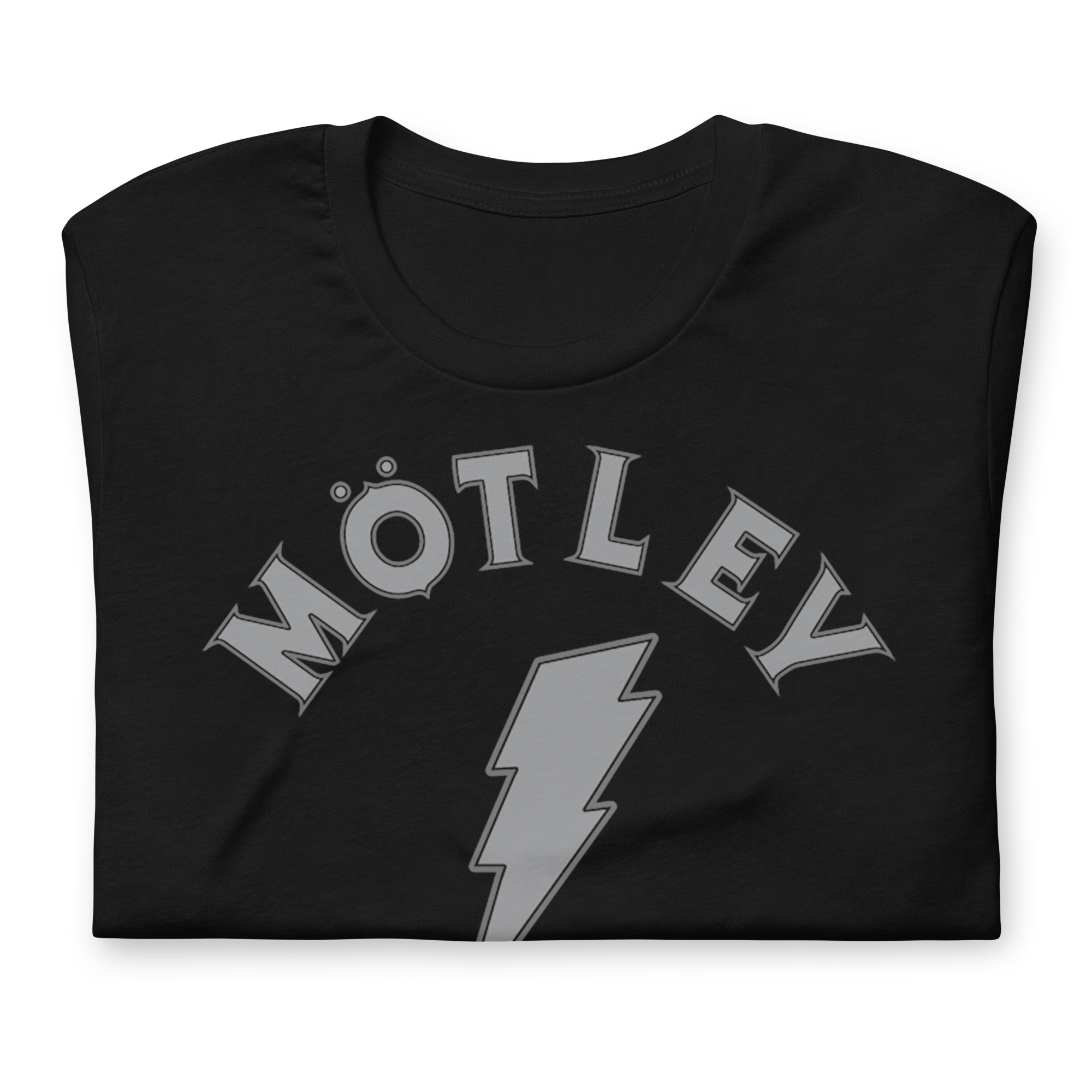 Motley Crue Core Logo  Mens T Shirt Black