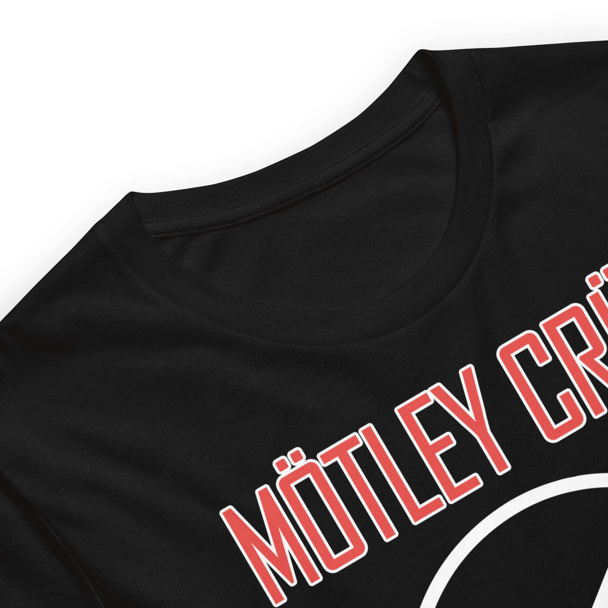 Motley Crue Pentagram Shout  Mens T Shirt Black