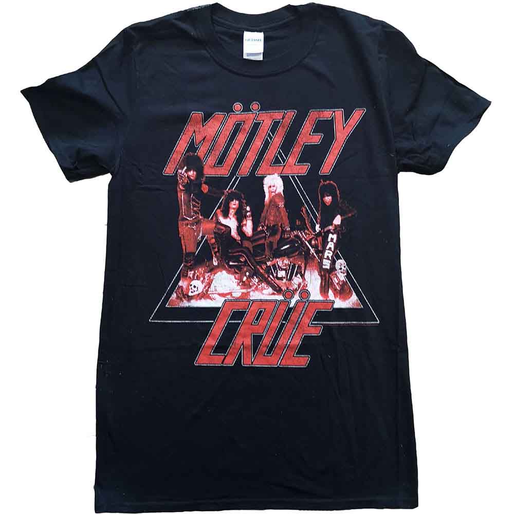 Motley Crue Too Fast Cycle T Shirt Black