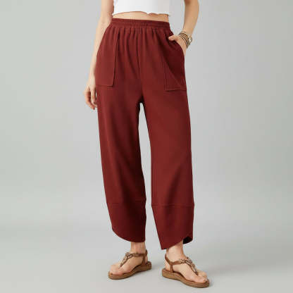 CLEARANCE SALE🔥Women Pants Casual Loose Fit Straight Leg Lightweight Summer Trousers