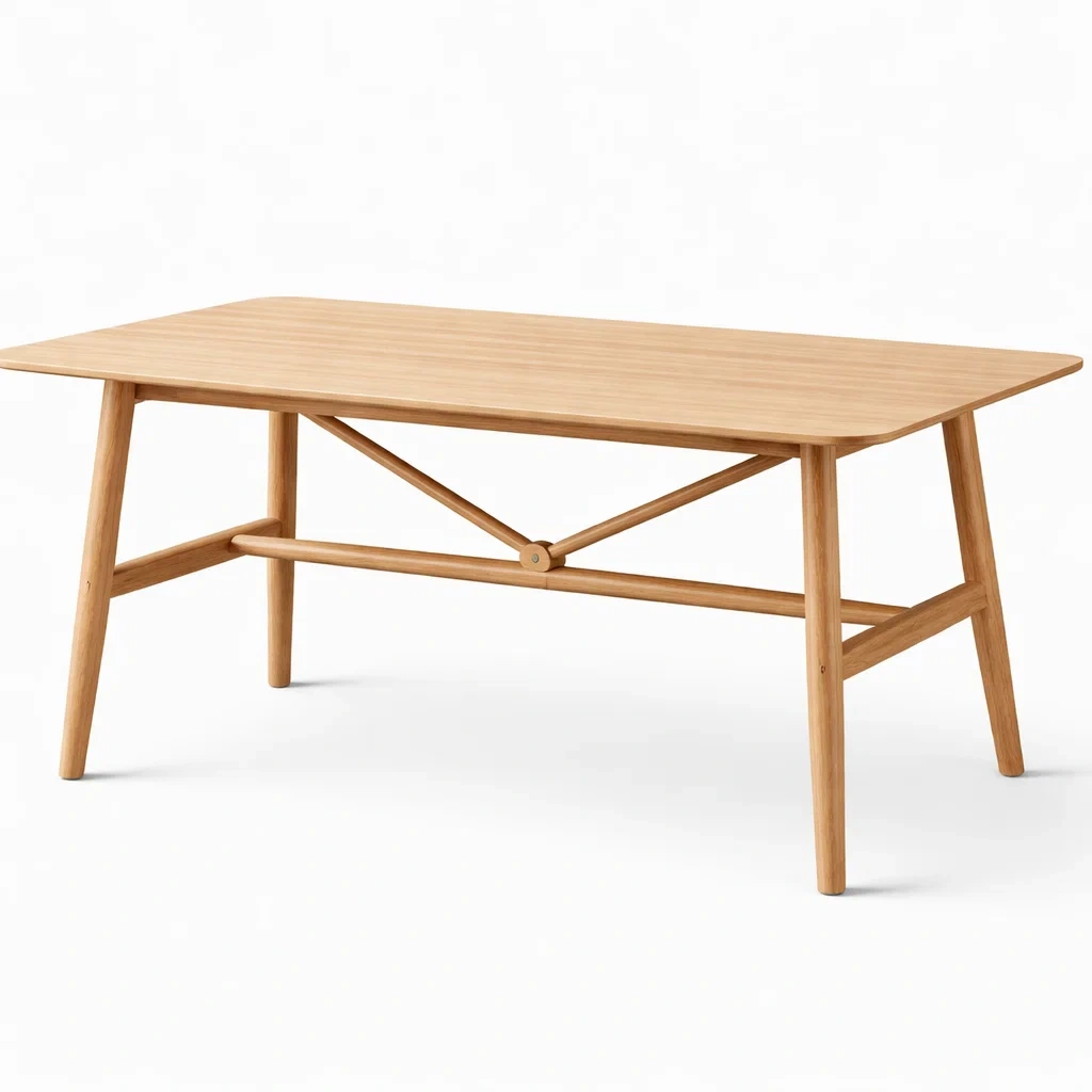 Tavolo rettangolare in Rovere-luxeloftdesign