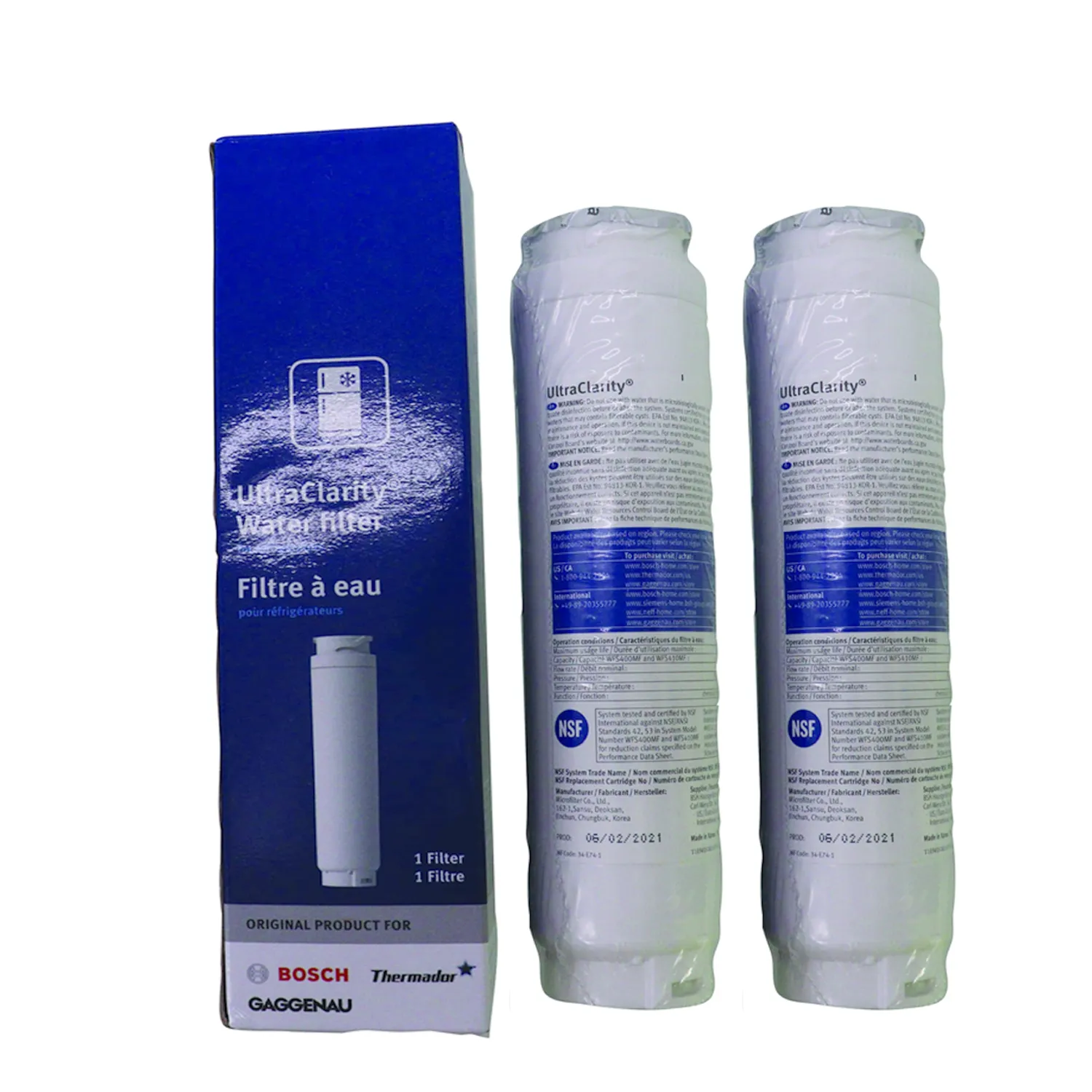 Bosch BORPLFTR30 BORPLFTR10 UltraClarity Water Filter Cartridge 11034152