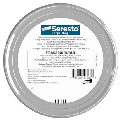 seresto® flea & tick collar for large dogs