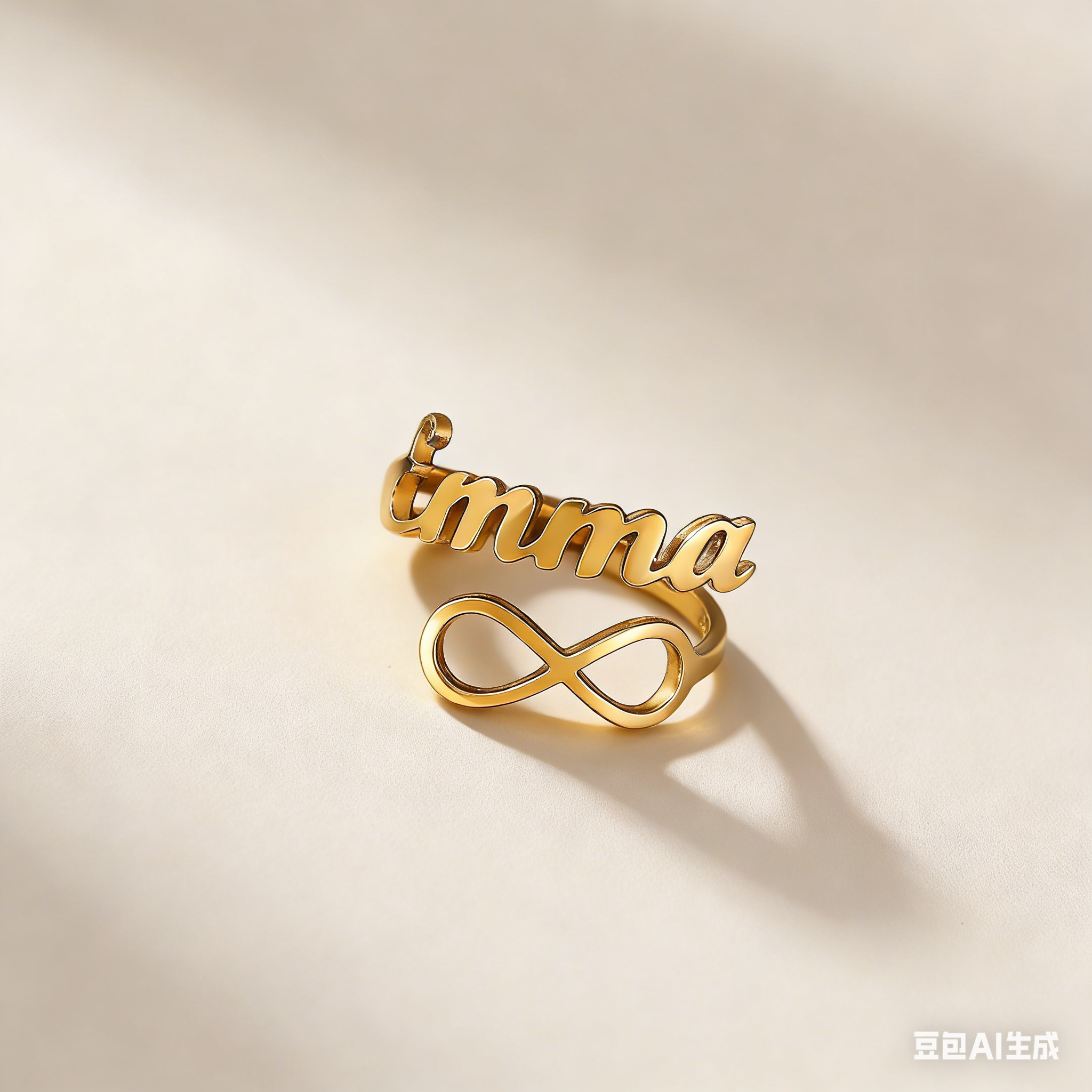 Custom Initial Rings for Women Girls - Valentines Day Gifts for Her, Adjustable Rings for Women
