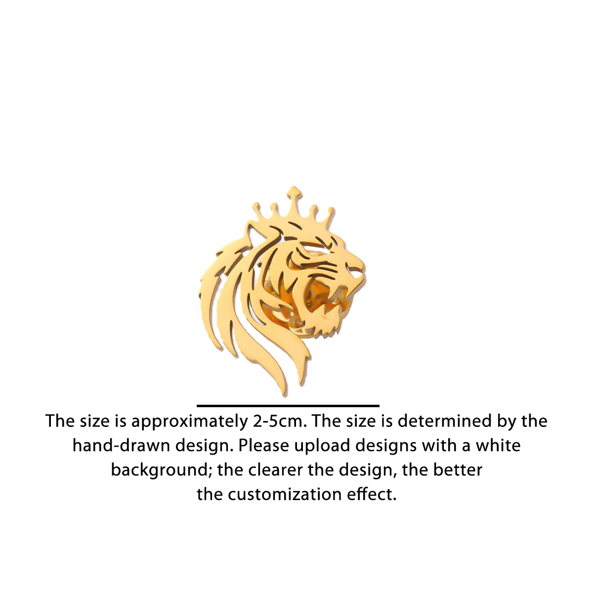 Custom Logo Brooch