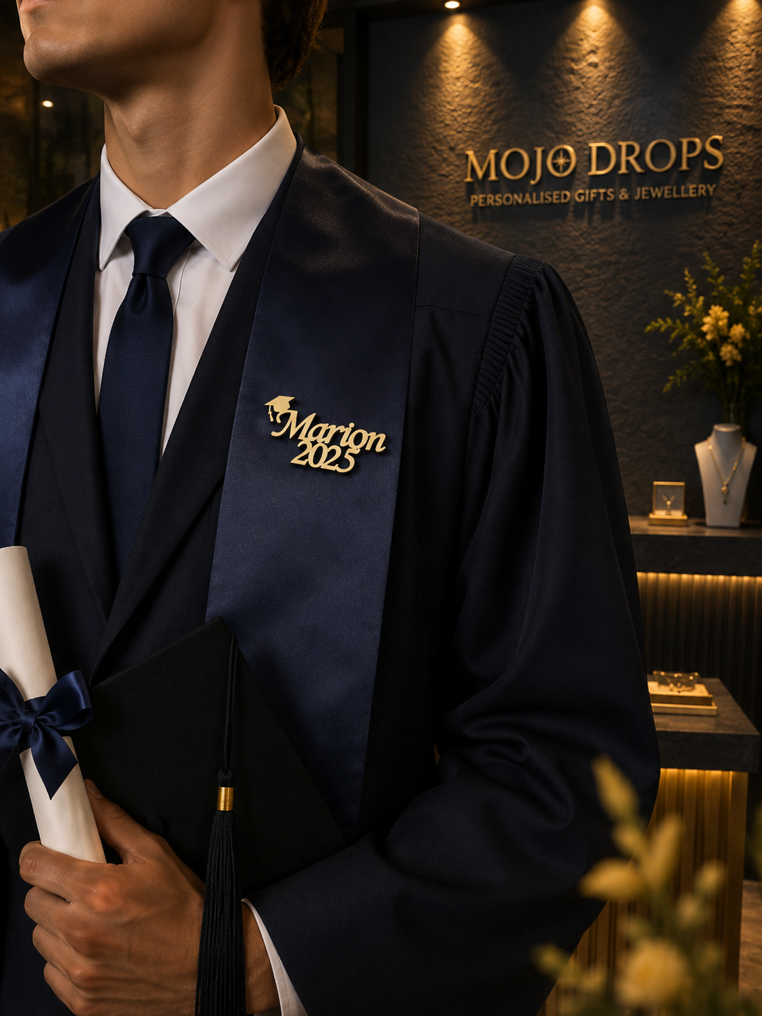 Graduation Script Pin