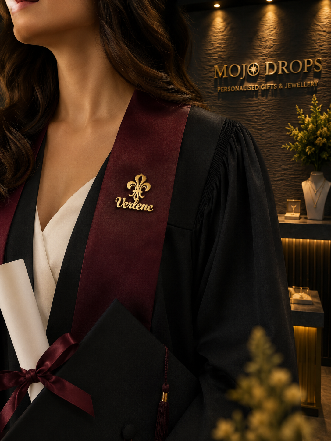 Graduation Script Pin