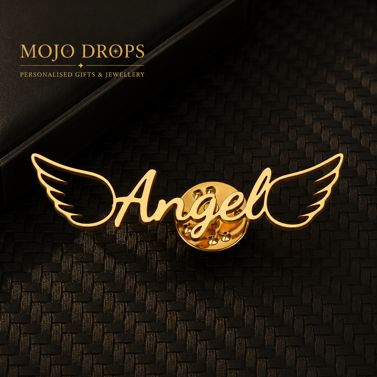 DB0488 Angel Wings Brooch