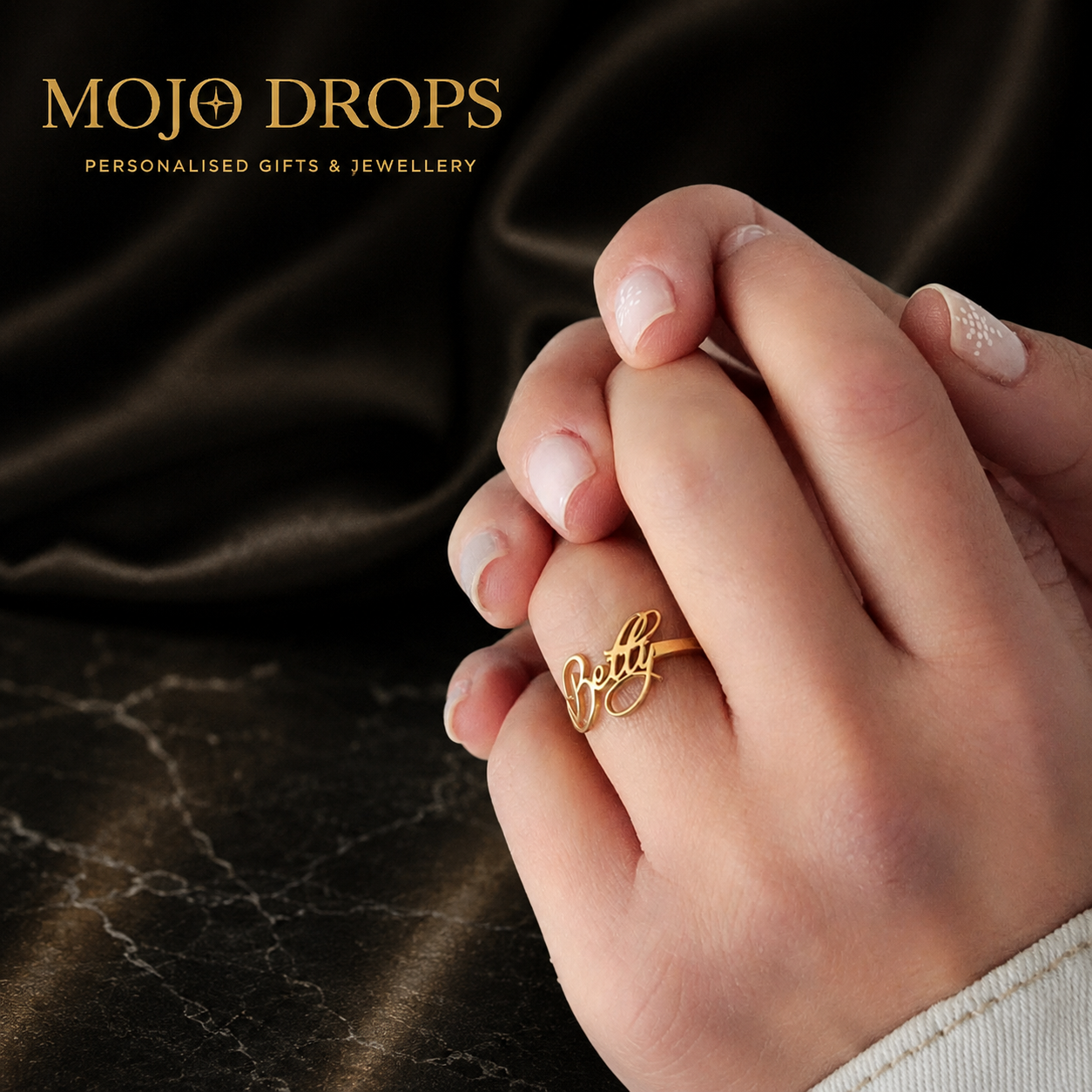 1 pc Custom Name Ring