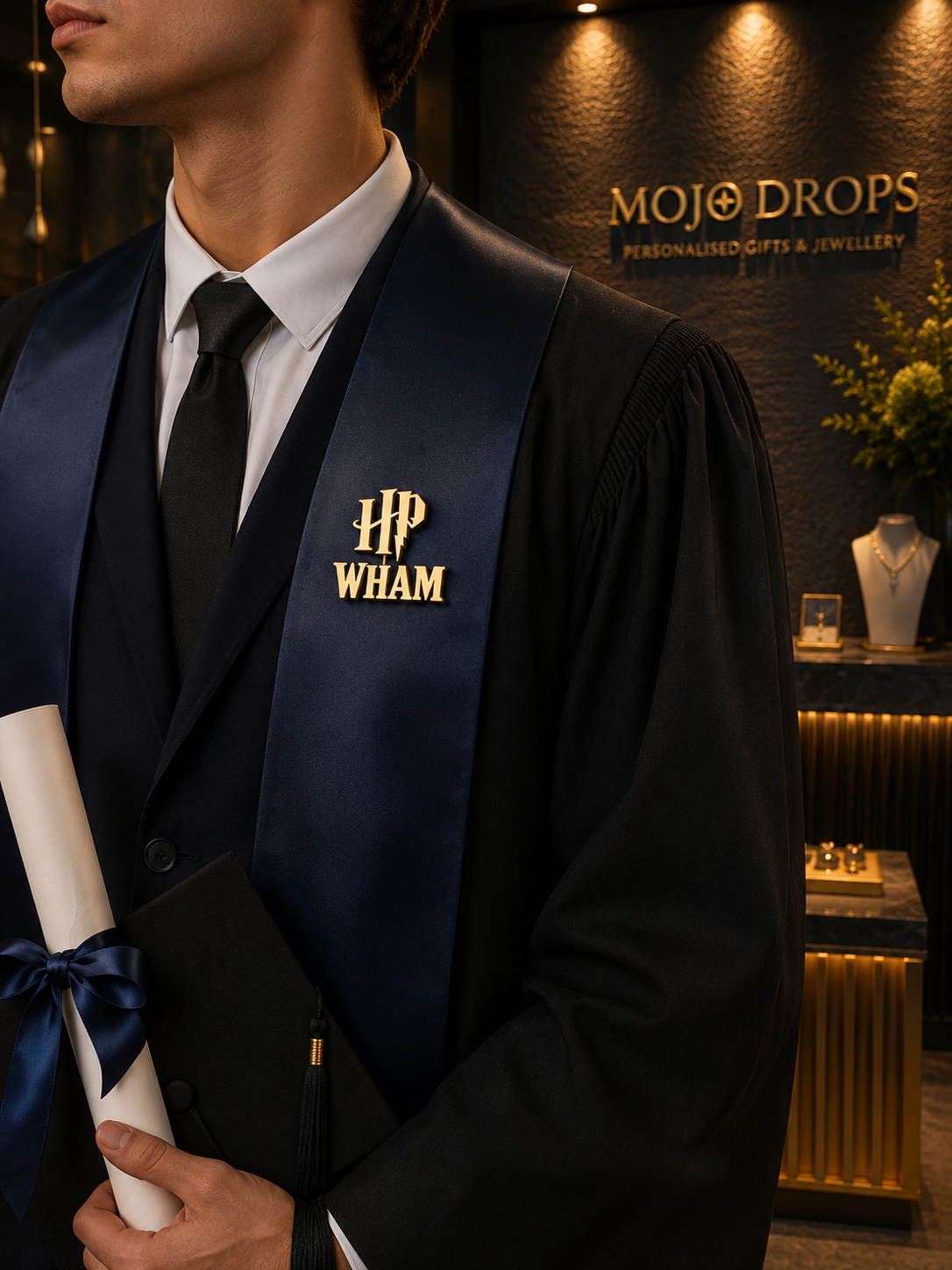 Graduation Script Pin