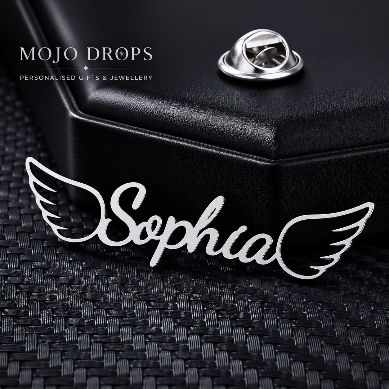DB0488 Angel Wings Brooch