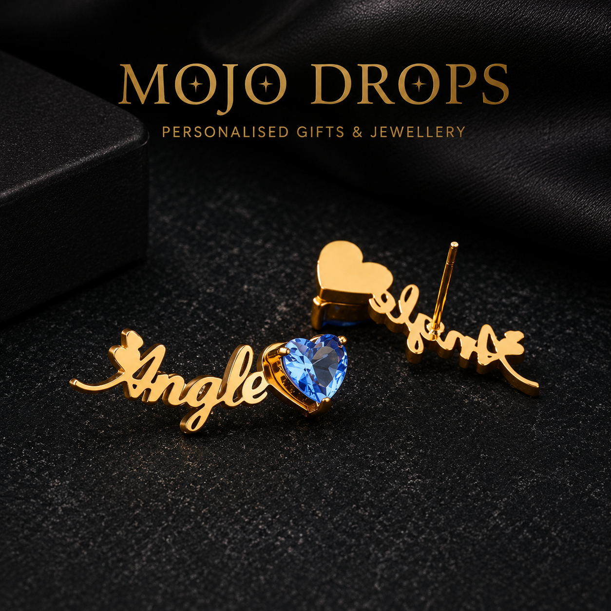 ED0906 Stud Earrings with Stones