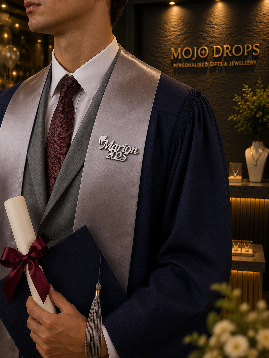 Graduation Script Pin