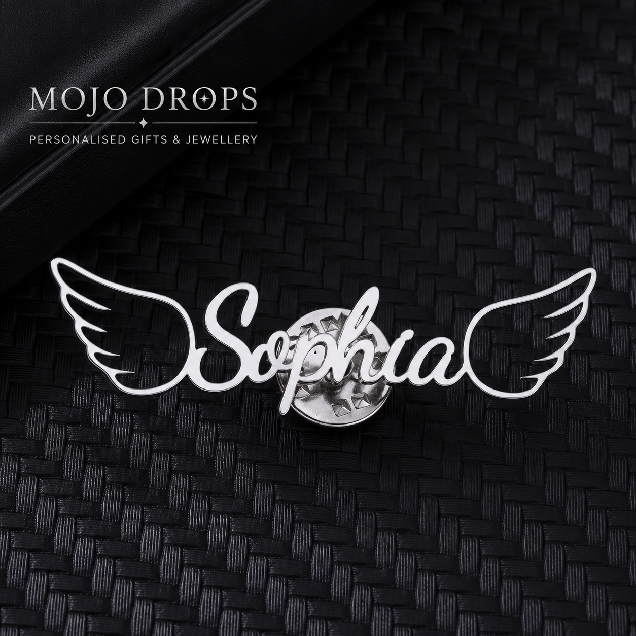 DB0488 Angel Wings Brooch