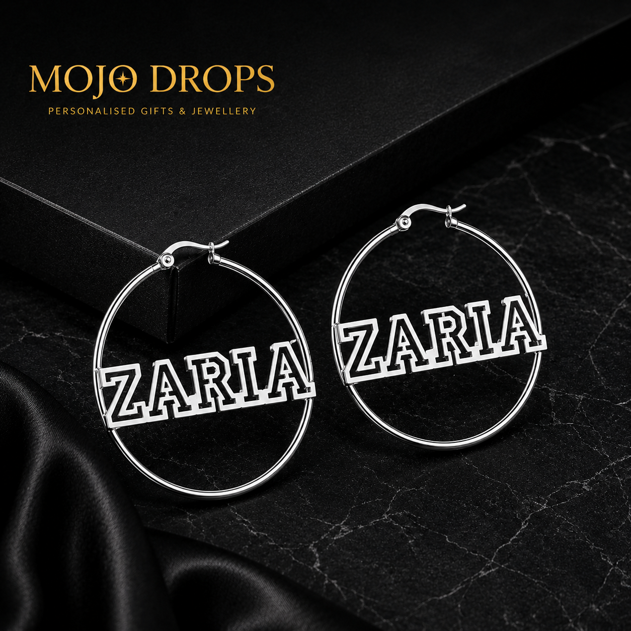 ED0610 Custom Hoop Earrings