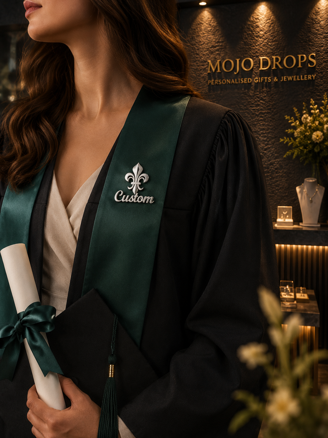 Graduation Script Pin