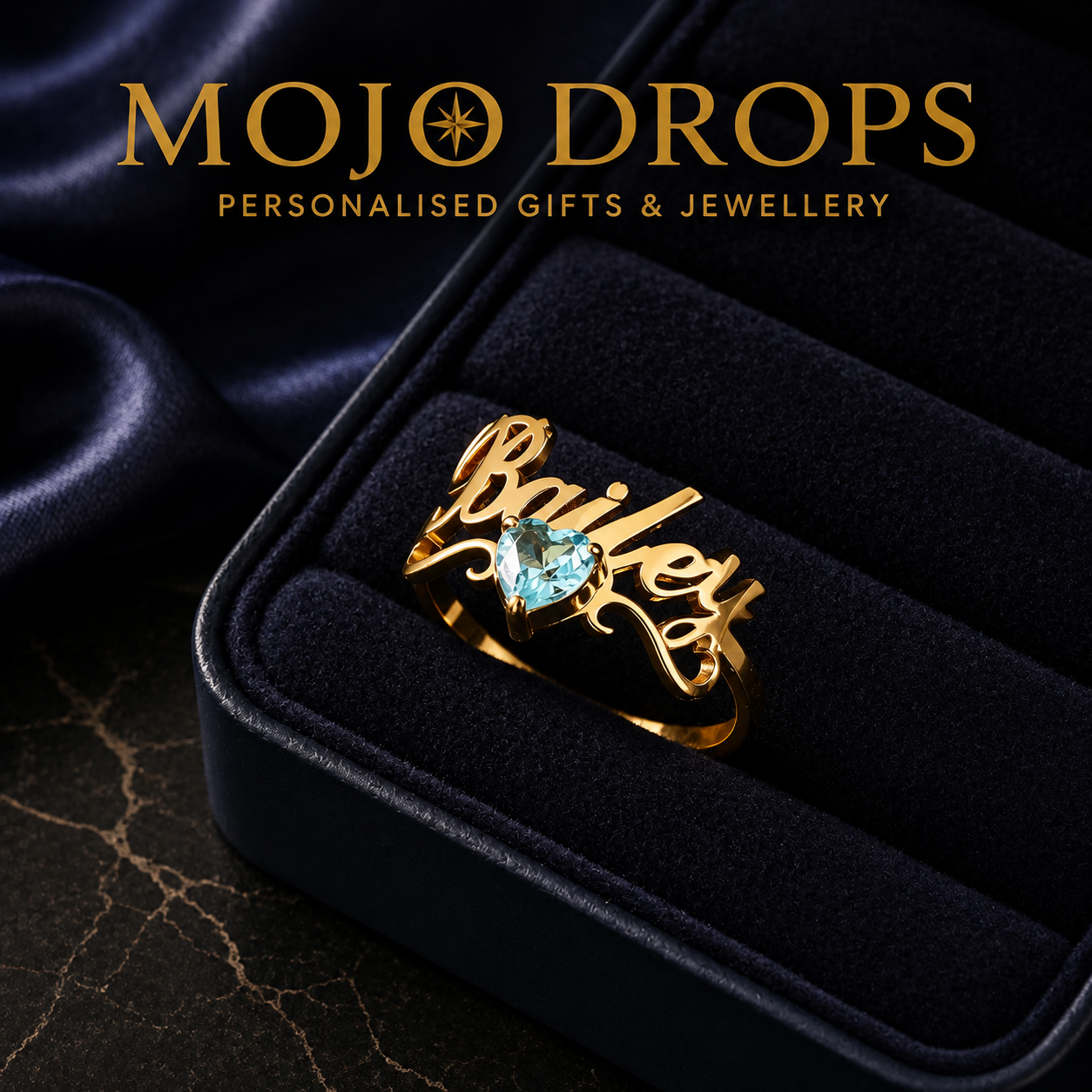JZD0775 Heart Birthstone Ring