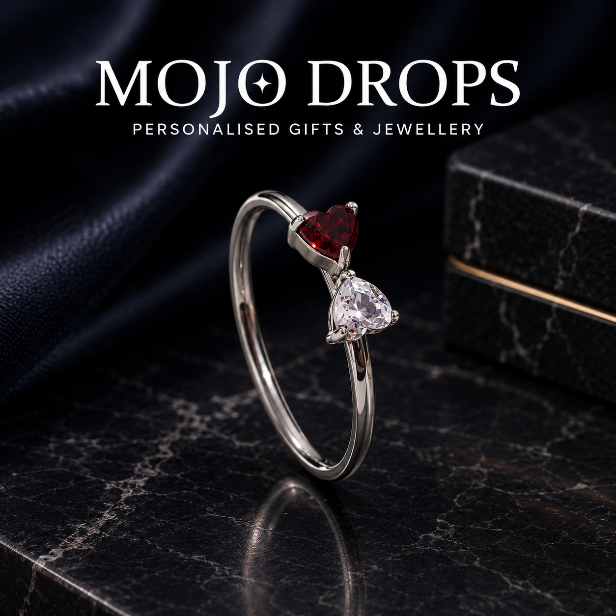 Birthstone Pair Ring JZD0790